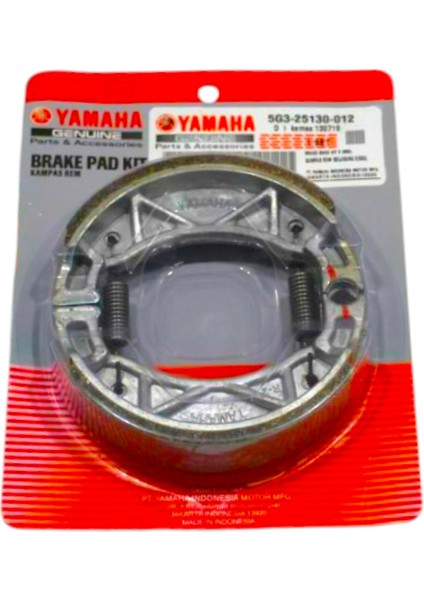 Arka Fren Balatası Orjinal 5G3-25130-012 Yamaha Rx 115