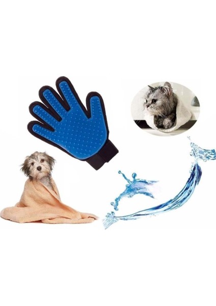 Köpek Tüy Toplama Eldiveni ve Taraklı Temizleme Seti
