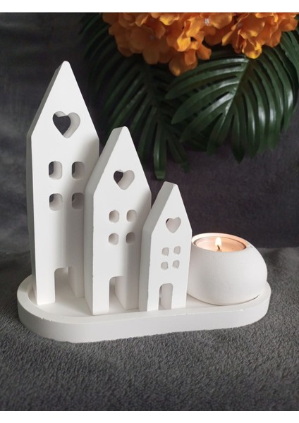 Beyaz Iskandinav Tarzı Dekoratif Ev Mumluğu Öğretmenler Günü Hediyesi fiyatları