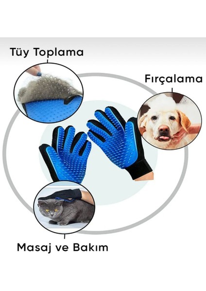 Kedi ve Köpek Tüyleri Için Pratik ve Rahat Tüy Toplama Eldiveni, Sağ El Için Uygun fiyatları