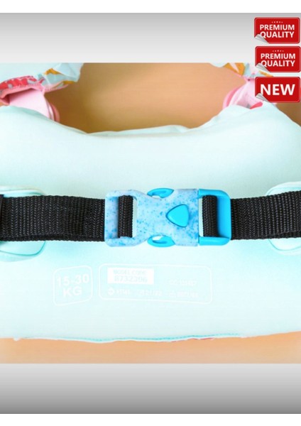 Renkli Meyve Desenli Su Havuz Kolluk ve Kemer Seti, Çocuklar Için Güvenli ve Eğlenceli modelleri