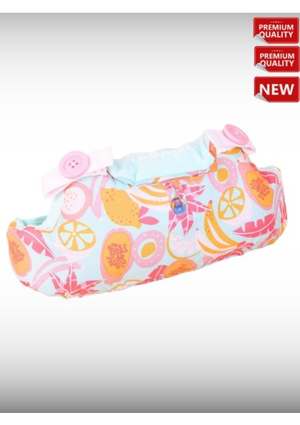 Renkli Meyve Desenli Su Havuz Kolluk ve Kemer Seti, Çocuklar Için Güvenli ve Eğlenceli indirimleri