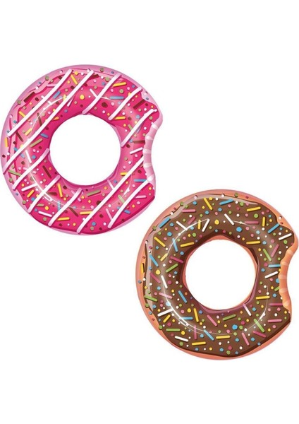 Renkli ve Büyük Boy Simit Donut, Eğlenceli ve Lezzetli Atıştırmalık Seçeneği