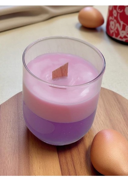 Loa Candle Co Sandal & Vanilya Kokulu Jel ve Soya Wax Katmanlı El Yapımı Mum modelleri