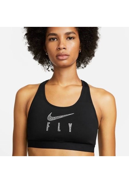 Nıke Dri Fit Swoosh Swoosh Fly Bra Kadın Sporcu Sütyeni Güler Biber fırsatları