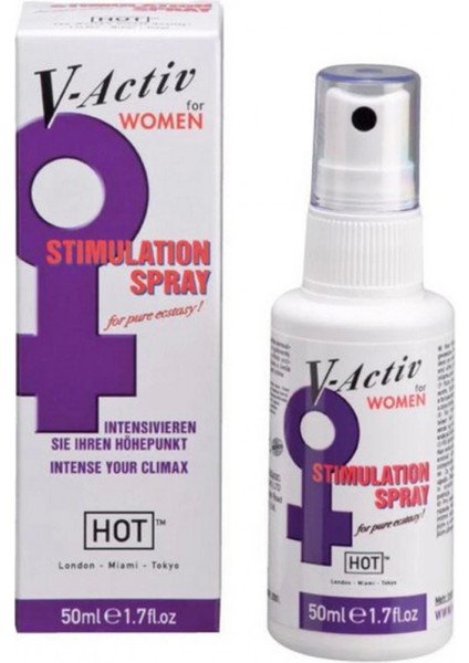 Hot V-Activ Women Kadınlara Özel Lıbido Arttıricılı 50 ml