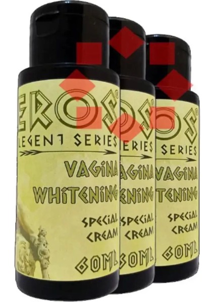 Legent Vajiwhitnes Kadınlara Özel Renk Açma Kremi 3 Adet 60 ml