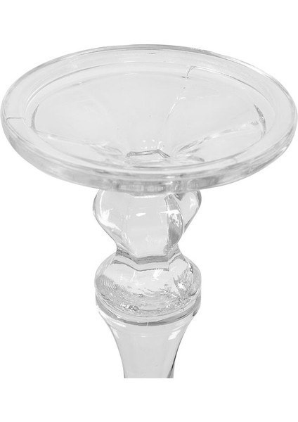 Şeffaf Akrilik Mumluk, 12,5X30CM, Şık ve Dayanıklı Dekor Ürünleri fiyatları