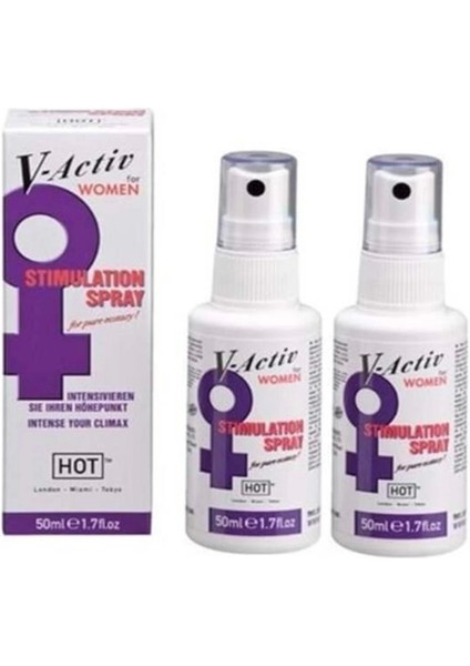 V-Activ Women Kadınlara Özel Lıbido Arttıricı 50 ml x 2 Adet