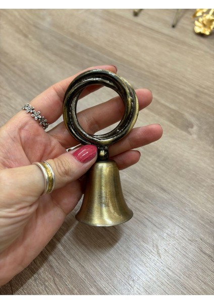 Şık Halka Tepeli Çan Mum Söndürücü, Antik Tarz Dekoratif Aksesuar fırsatları