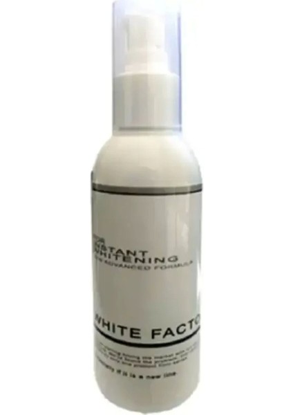 Kişisel Ecza White Factor For Instant Whitening Cilt Beyazlatıcı Masaj Bakım Kremi 120 ml x 2 Adet