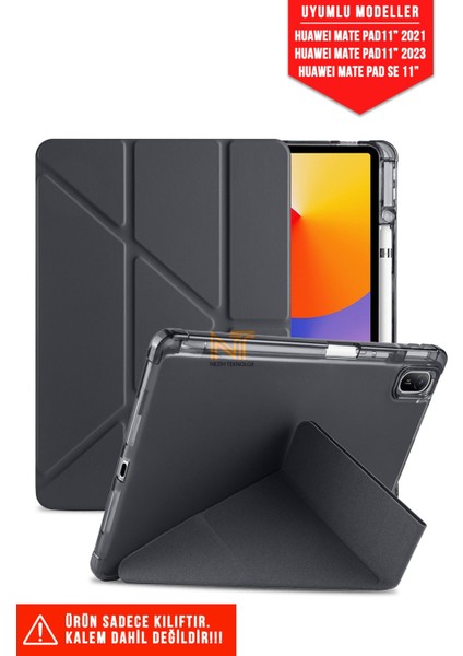 Huawei Mate Pad 11 2021 / 11 2023 / Mate Pad Se 11 Inç Uyumlu Kalem Bölmeli Uyku Modlu Akıllı Kılıf fiyatları