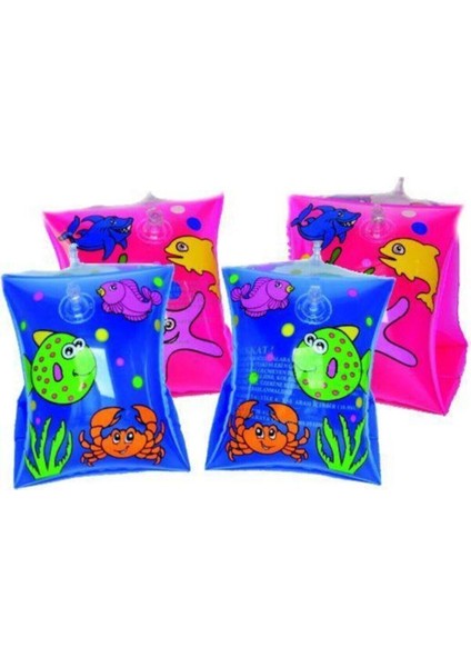 Balık Desenli 25X15 cm Bermuda Kolluk 47028-Y, Şık ve Kullanışlı Çocuk Koruma Aksesuarı