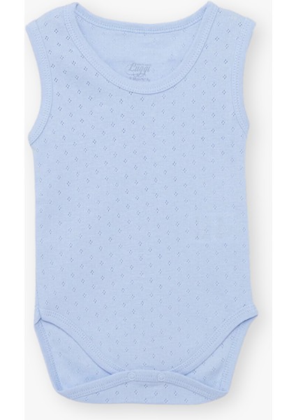 Yenidoğan - 5 Yaş Bisiklet Yaka Pamuklu Erkek Bebek Jakarlı Çıtçıtlı Body 3'lü LG-2048-2 fırsatları