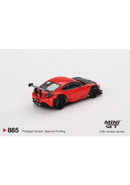 1/64 Toyota GR86 Lb Nation Red modelleri