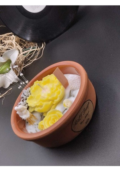 Sarı Gül Figürlü Soyawax Elyapımı Mum, Şık ve Doğal Dekor Ürünü indirimleri