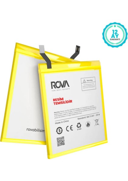 Xıaomı Redmı 10A-10C Rova Garantili Batarya