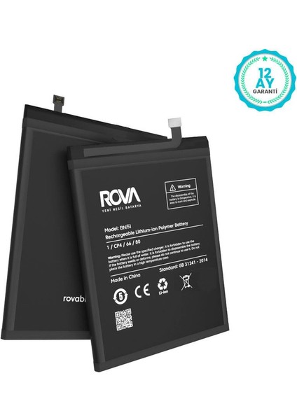 Xıaomı Redmı 8 Rova Batarya