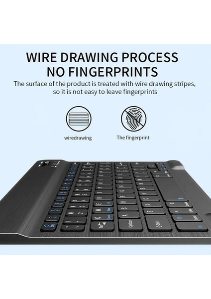 Pc/notebook/macbook Uyumlu Kablosuz Şarj Edilebilir Klavye Mouse Seti Sessiz Türkçe Karakter Klavye