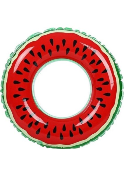 Renkli Simit ve Karpuz Desenli 55CM Çocuk Oyun Alanı Pediği
