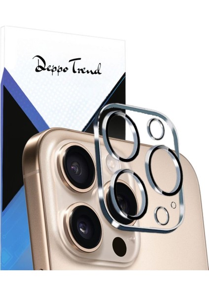 iPhone 14 Pro/14 Pro Max Uyumlu Kamera Koruyucu Temperli Cam Çizilmelere Karşı Dayanıklı Kamera Lens