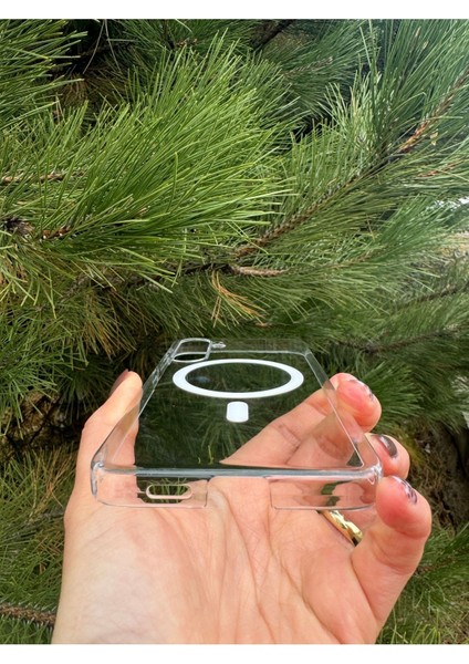 Samsung Galaxy S24 Fe Uyumlu Kılıf Sert Sararmaz Magsafe Kamera Korumalı Koruyucu Dayanıklı Kapak modelleri