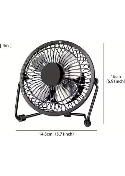 Metal Ayarlanabilir Masaüstü Ev/ofis Kullanımı Için Uygun USB Serinletici Soğutucu Vantilatör Fan