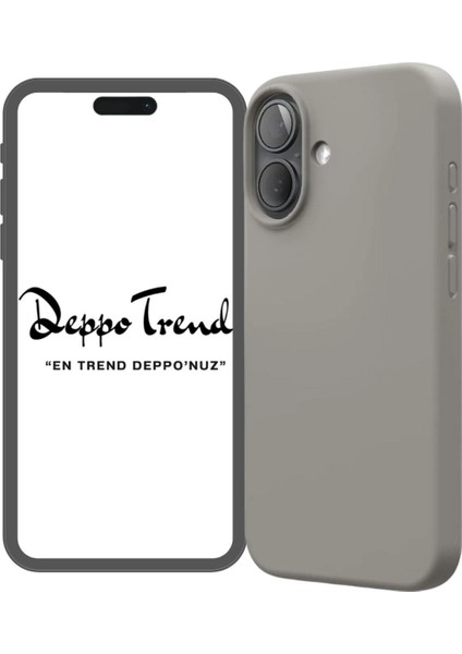 Yüksek Kaliteli iPhone 16 Uyumlu Kılıf Liquid Silikon Renkli Mat Lekelere Dayanıklı Kaymaz