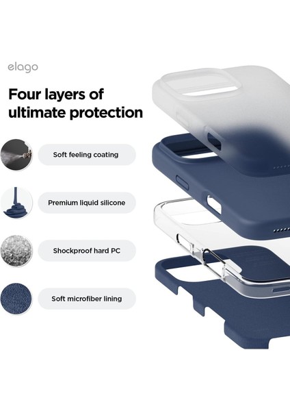Yüksek Kaliteli iPhone 16 Pro Uyumlu Kılıf Liquid Silikon Renkli Mat Lekelere Dayanıklı Kaymaz modelleri