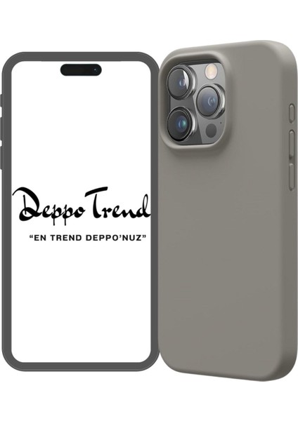 Yüksek Kaliteli iPhone 16 Pro Max Uyumlu Kılıf Liquid Silikon Renkli Mat Lekelere Dayanıklı Kaymaz