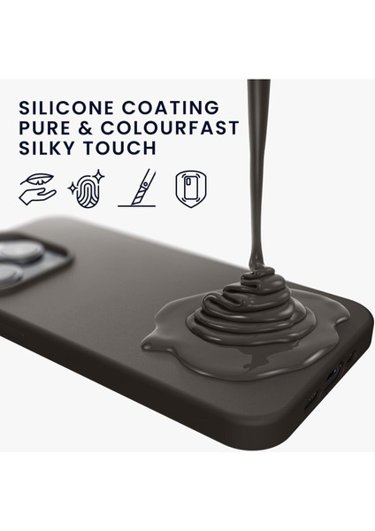 Yüksek Kaliteli iPhone 16 Pro Max Uyumlu Kılıf Liquid Silikon Renkli Mat Lekelere Dayanıklı Kaymaz