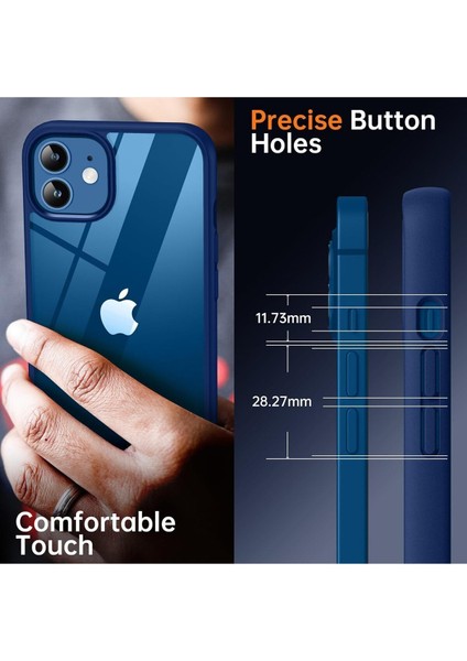 iPhone 11 Uyumlu Kılıf Kamera Çevresi Metal Sararmaya Karşı Dayanıklı Koruyucu Silikon Kapak indirimleri