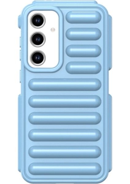 Samsung Galaxy S23 Fe Uyumlu Kılıf Airbag Hava Yastığı Dizayn Koruyucu Dayanklı Renkli Silikon Kapak