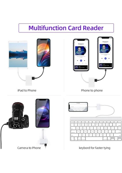 Ipad/macbook/iphone 15/16 Plus/16 Pro Max Uyumlu Type-C To Usb/micro Sd/sd Card Çevirici Dönüştürücü fırsatları