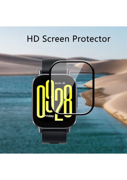 Xiaomi Redmi Watch 5 Active Uyumlu Ekran Koruyucu Çizilme ve Darbelere Dayanıklı Esnek Nano Koruma