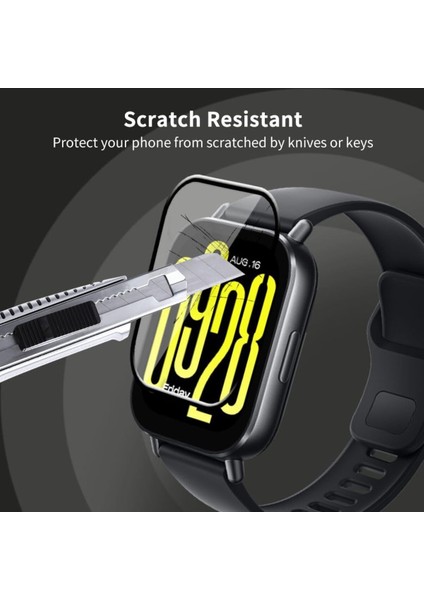 Xiaomi Redmi Watch 5 Active Uyumlu Ekran Koruyucu Çizilme ve Darbelere Dayanıklı Esnek Nano Koruma