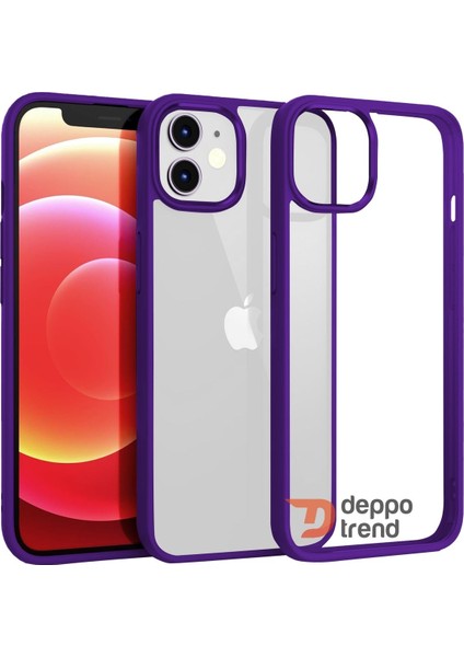iPhone 11 Uyumlu Kılıf Kamera Çevresi Metal Sararmaya Karşı Dayanıklı Koruyucu Silikon Kapak