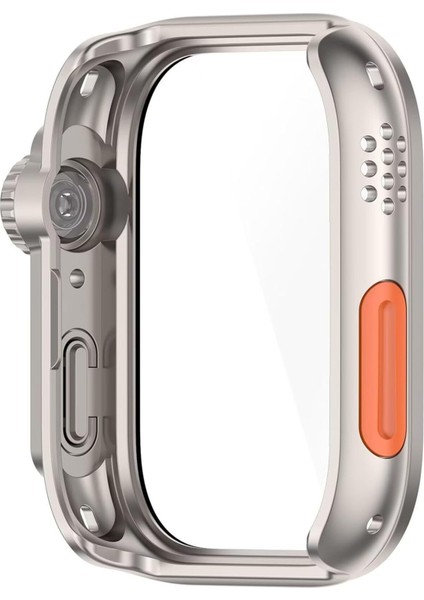 Huawei Watch Fit 3 Uyumlu Kılıf Kasa ve Ekran Koruyucu Dönüştürücü Ultra Görünmlü Darbelere Dayanklı