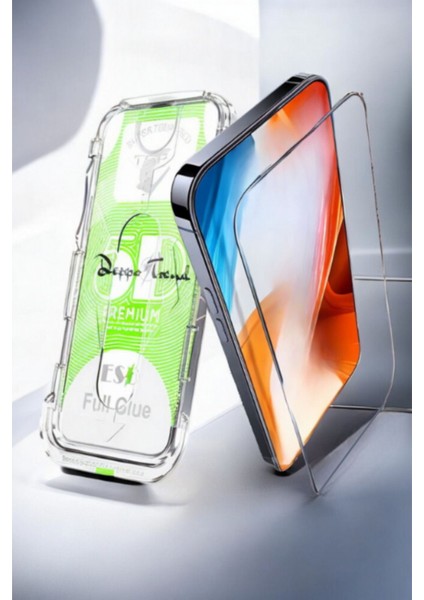 Samsung Galaxy S22/S23 Uyumlu Ekran Koruyucu Takma Aparatlı Kolay Kurulum Dayanıklı Temperli Cam