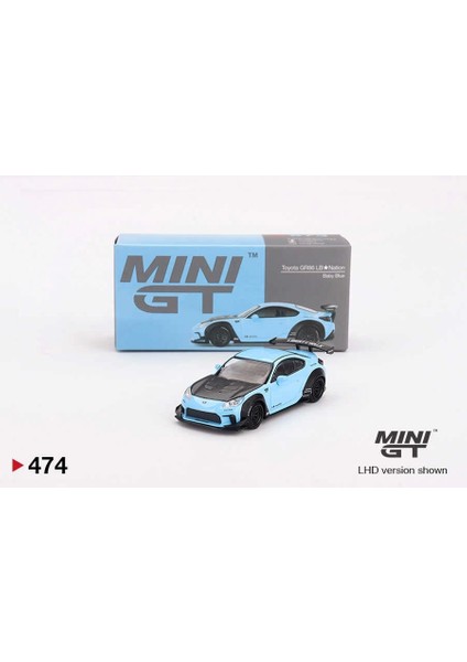 1/64 Toyota GR86 Lb Nation Baby Blue