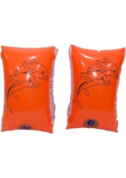 Renkli Yunus Desenli Çocuk Deniz Kolluğu 3-6 Yaş