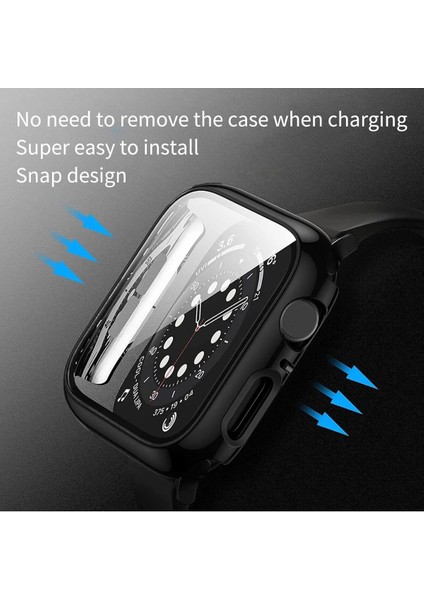 Apple Watch Watch 10 Serisi 46MM Uyumlu Kılıf Kasa ve Ekran Koruyucu Guard Case Renkli Kasa Koruma fırsatları