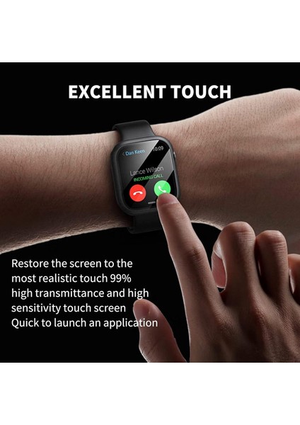 Apple Watch Watch 10 Serisi 46MM Uyumlu Kılıf Kasa ve Ekran Koruyucu Guard Case Renkli Kasa Koruma indirimleri