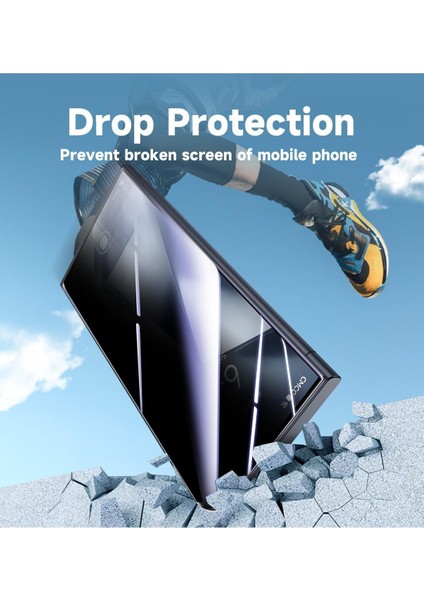 Samsung Galaxy S24 Uyumlu Hayalet Ekran Koruyucu Takma Aparatlı Kolay Kurulum Temperli Cam