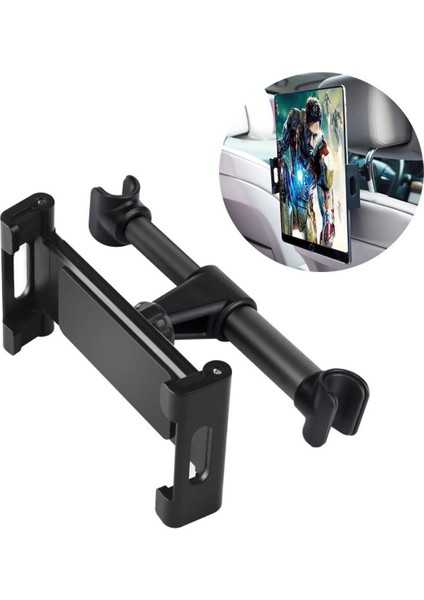 Araç Içi Tablet Tutucu Arka Koltuk Için Çocuk Tablet Tutucu ve Telefon Tutucu Model 4.7 ile 12.9 Inç