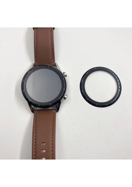 Huawei Gt2 46MM Uyumlu Cam Eko Ppma Pet Saat Ekran Koruyucu