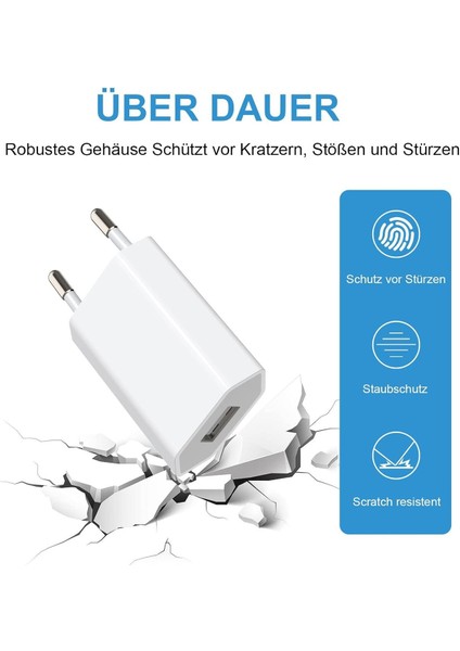 Apple iPad iPhone 4/5/6/7/8/8/plus/se/x/xs/11/12/13/14 Uyumlu 1A 5W Şarj Seti Şarj Aleti Şarj Cihazı indirimleri