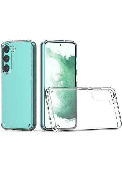 Samsung Galaxy S23 Plus Uyumlu Kılıf Şeffaf Sararmayan Renksiz Sert Silikon Dayanıklı Koruyucu Kapak modelleri