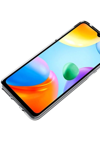 Xiaomi Poco C40 Uyumlu Kılıf 3D Kamera Korumalı Darbe Önleyici Şeffaf Esnek Transparan Silikon modelleri