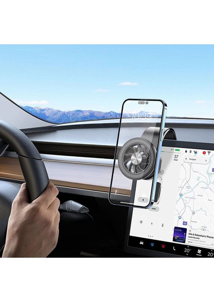 iPhone 11-12-13-14-15-16 Plus-16 Pro Max Uyumlu Araç Içi Telefon Tutucu Magsafe Manyetik Mıknatıslı indirimleri
